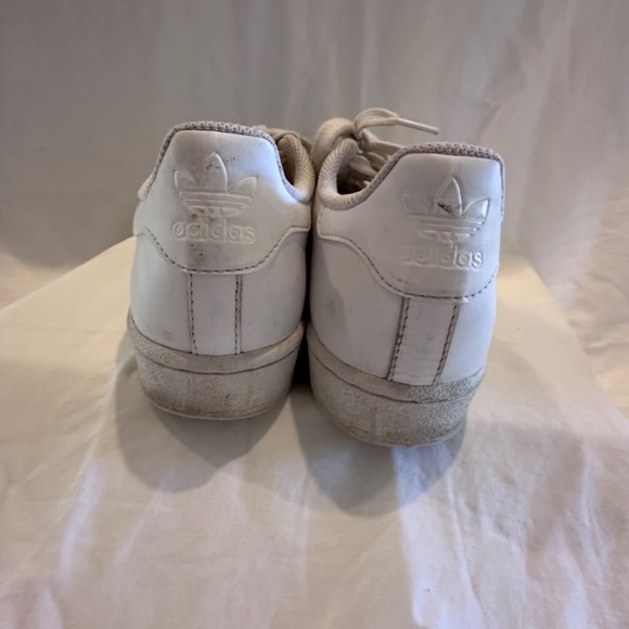 Adidas superstar all white shoes - Picture 6 of 6